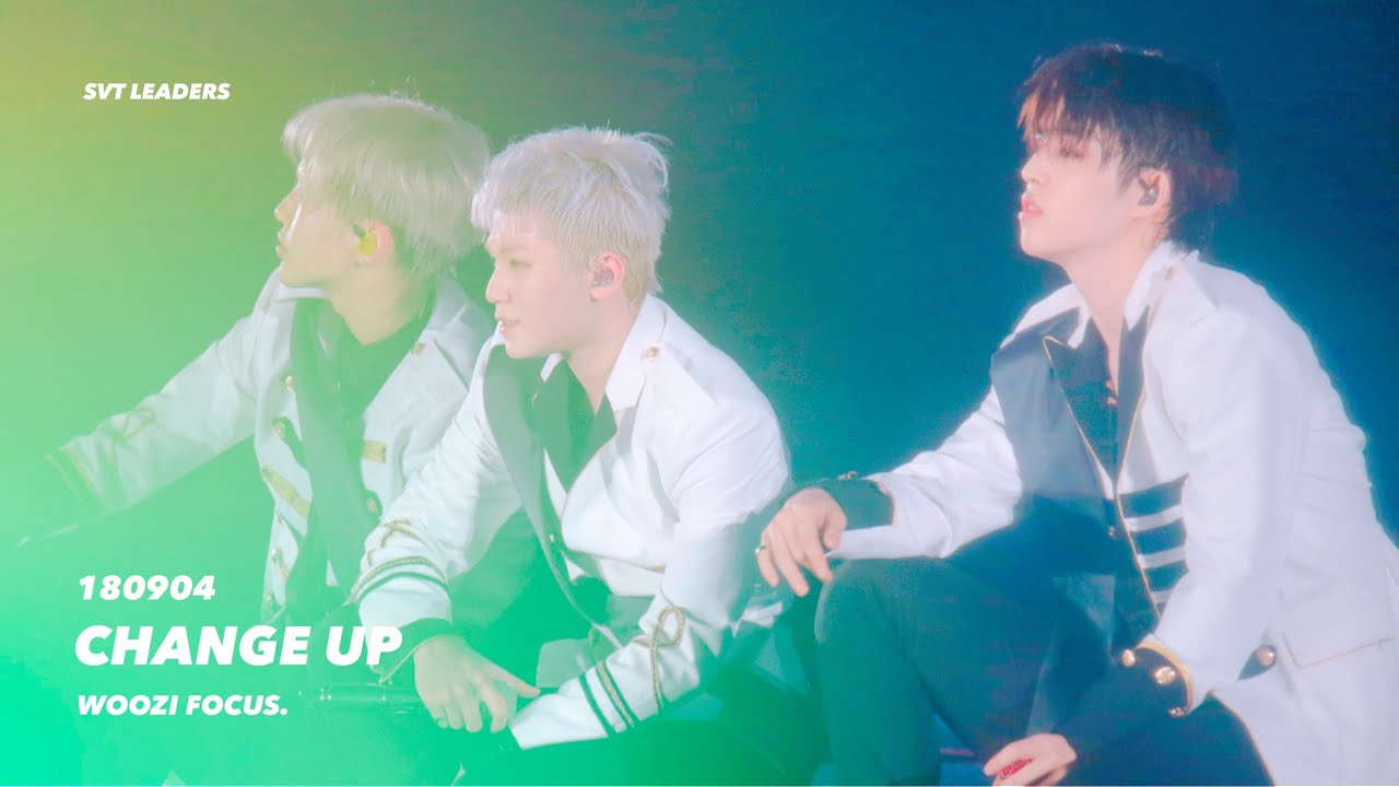 180904 ❤️ [4K] CHANGE UP WOOZI FOCUS.