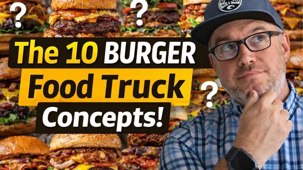 10 КОНЦЕПЦИЙ ФУДТРАКОВ С БУРГЕРАМИ! (ИДЕИ МЕНЮ ДЛЯ ФУДТРАКОВ)