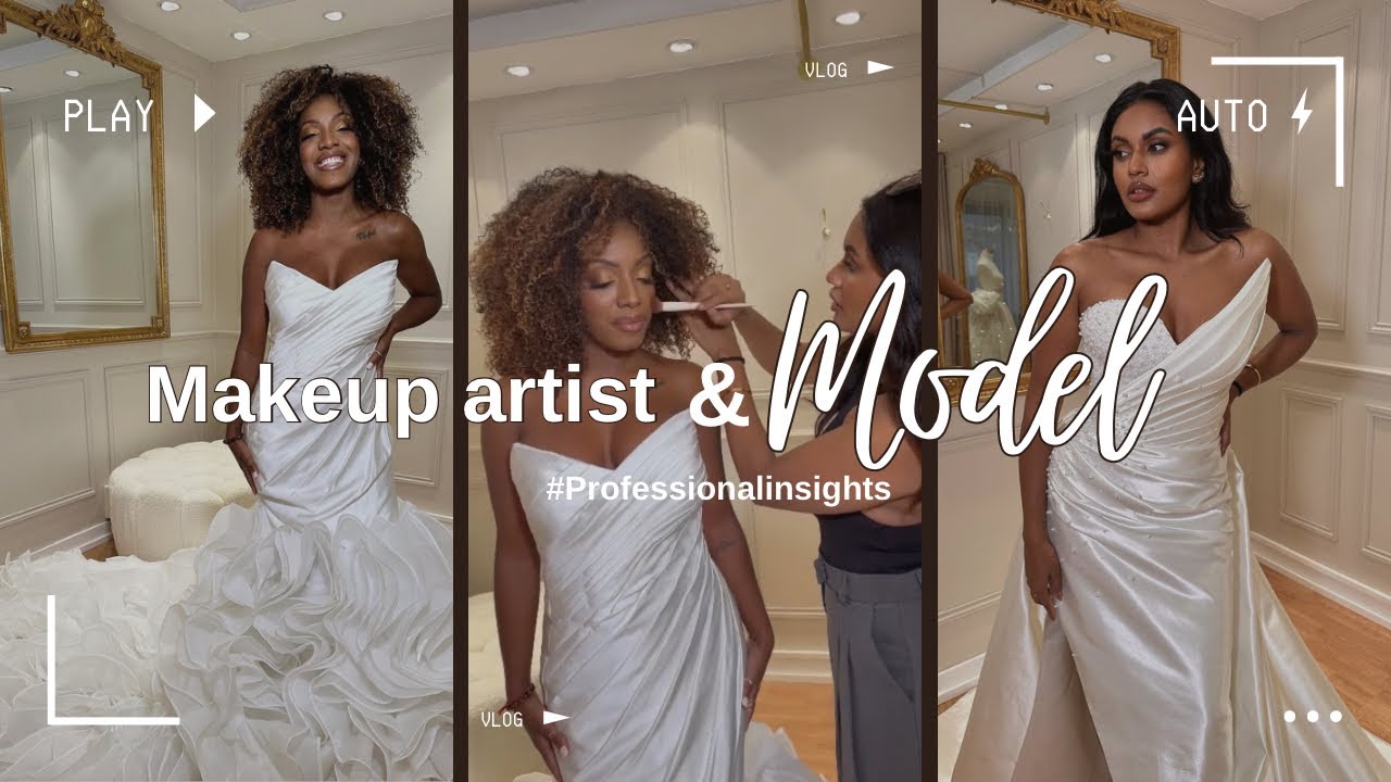 #Professionalinsights l Makeup for dark skin I bridal makeup I My life as a makeup artist and model
