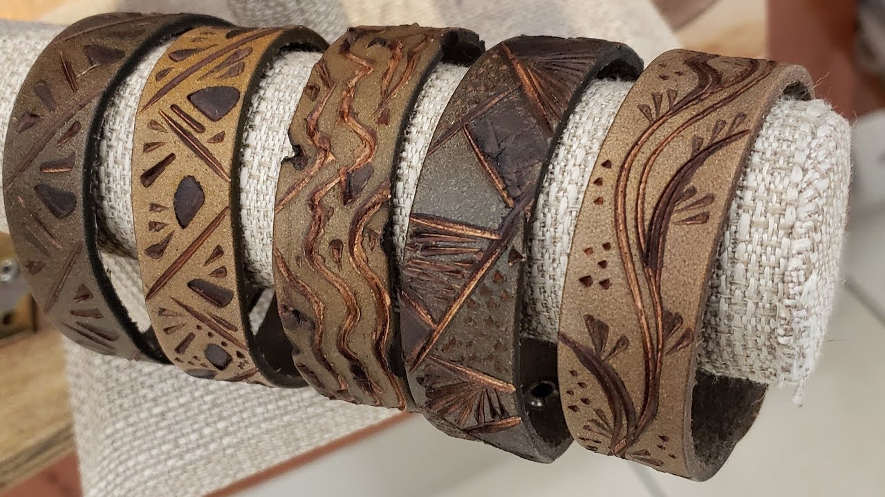 Burning Leather Bracelets - Eps 94