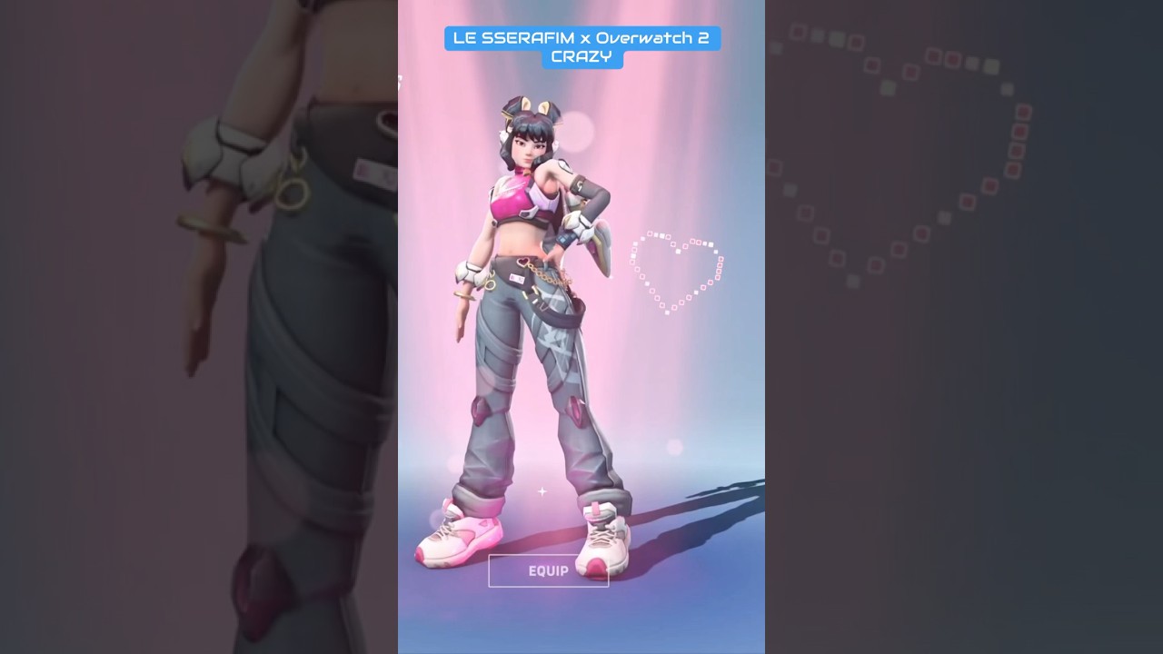 LE SSERAFIM x Overwatch 2 Collaboration! | #leserrafim #overwatch2 #twitch #kpop