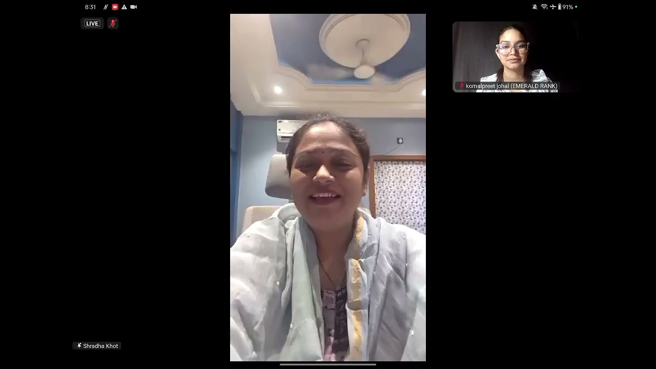 CMD our company mrs shardha mam 