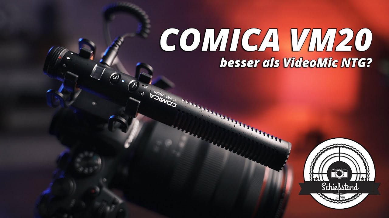 Der BUDGET VideoMic NTG Killer? COMICA VM20 On-Camera Mikrofon Review