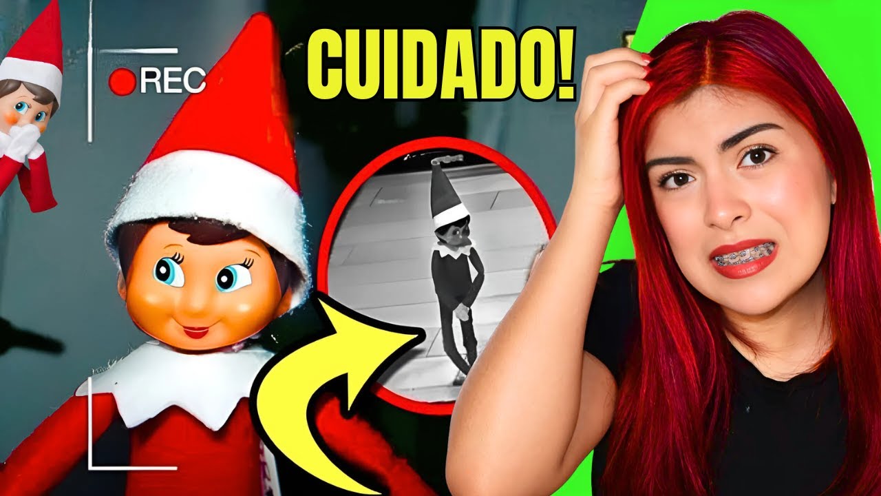 ELFOS Aterradores MOVIENDOSE en CAMARA!!😰❤️🎄 COMPRE UNO?😳