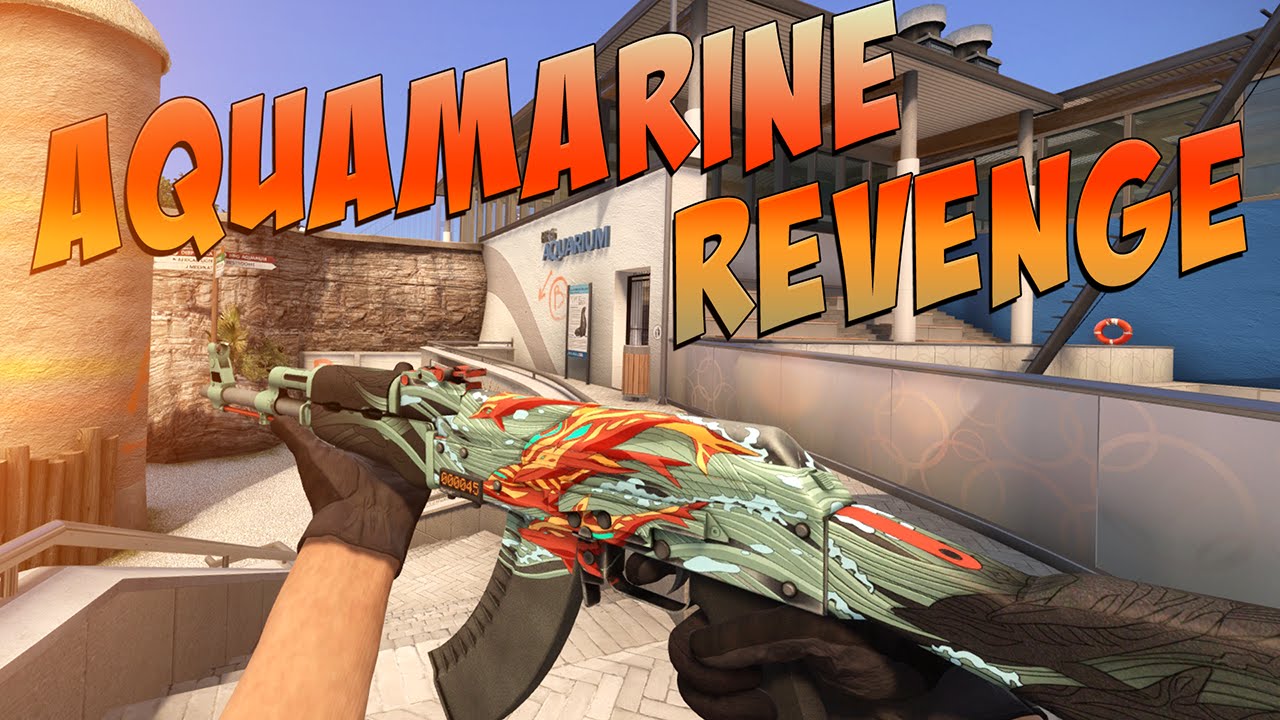 CS:GO - AK-47 | Aquamarine Revenge Gameplay