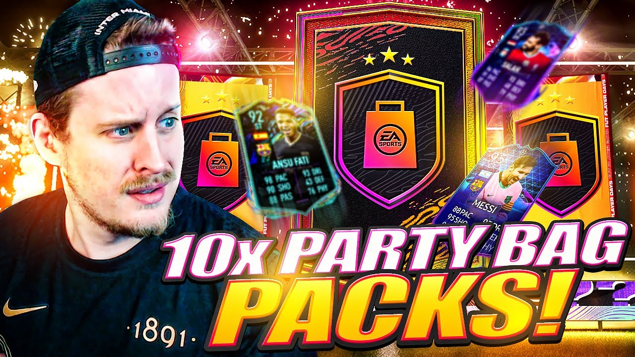 ВЕЧЕРИНКА ИЛИ ПУК?! 10 ГАРАНТИРОВАННЫХ НАБОРОВ ПАКЕТОВ ДЛЯ ВЕЧЕРИНКИ! FIFA 21 Ultimate Team