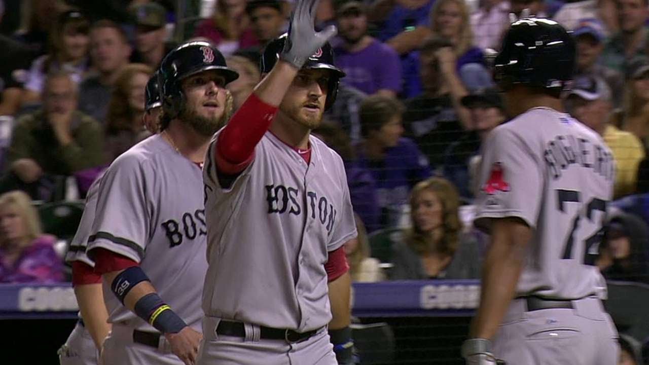 BOS@COL: Middlebrooks clubs a grand slam to pad lead