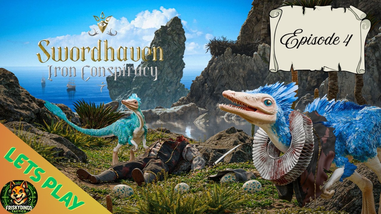 Swordhaven Iron Conspiracy Episode 4 Our first quest and exploring Clamreach