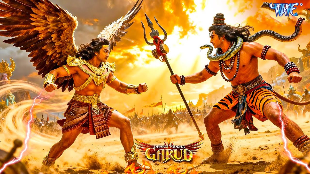आकाश के राजा गरुड़ और देवों के देव महादेव का महायुद्ध | धर्म योद्धा गरुड़ | Dharm Yoddha Garud