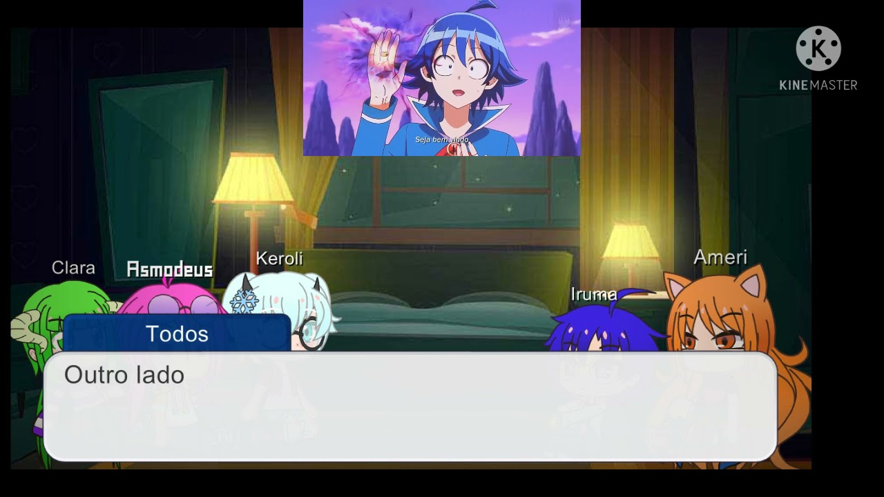 [ Gacha ] Iruma-kun react a Iruma Suzuki | Circlo do mal ( Apolo )