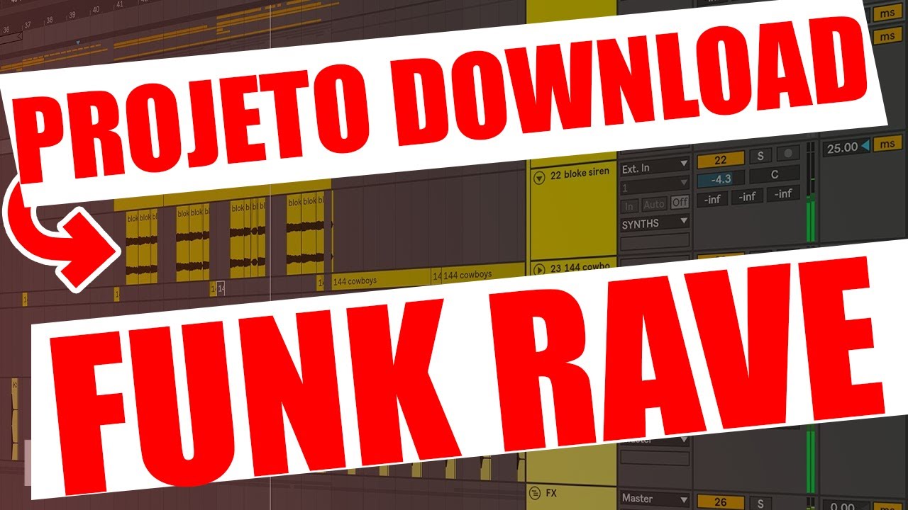 🎹 PROJETO TEMPLATE FUNK RAVE - DOWNLOAD - ABLETON LIVE