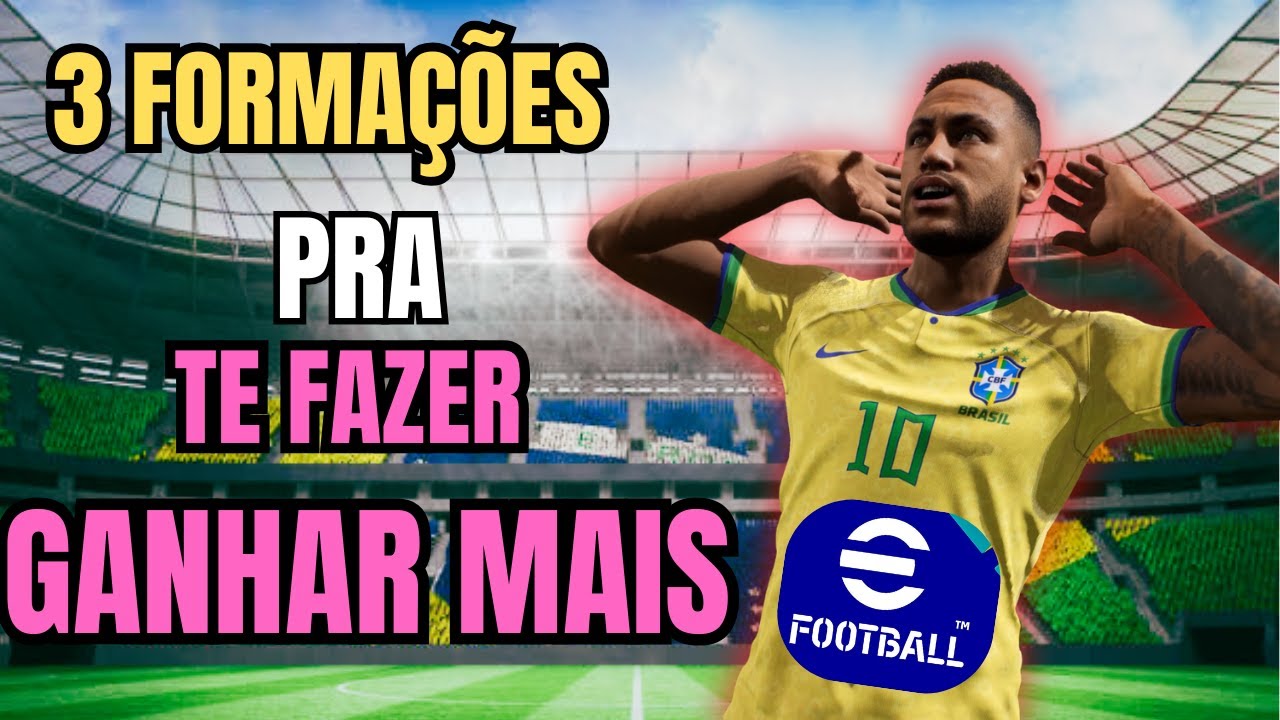 AS 3 MELHORES FORMAÇÕES DO EFOOTBALL 2026