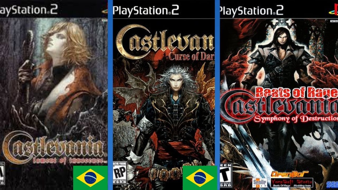 TODOS OS JOGOS DE CASTLEVANIA PARA O PS2 - CASTLEVANIA PLAYSTATION 2