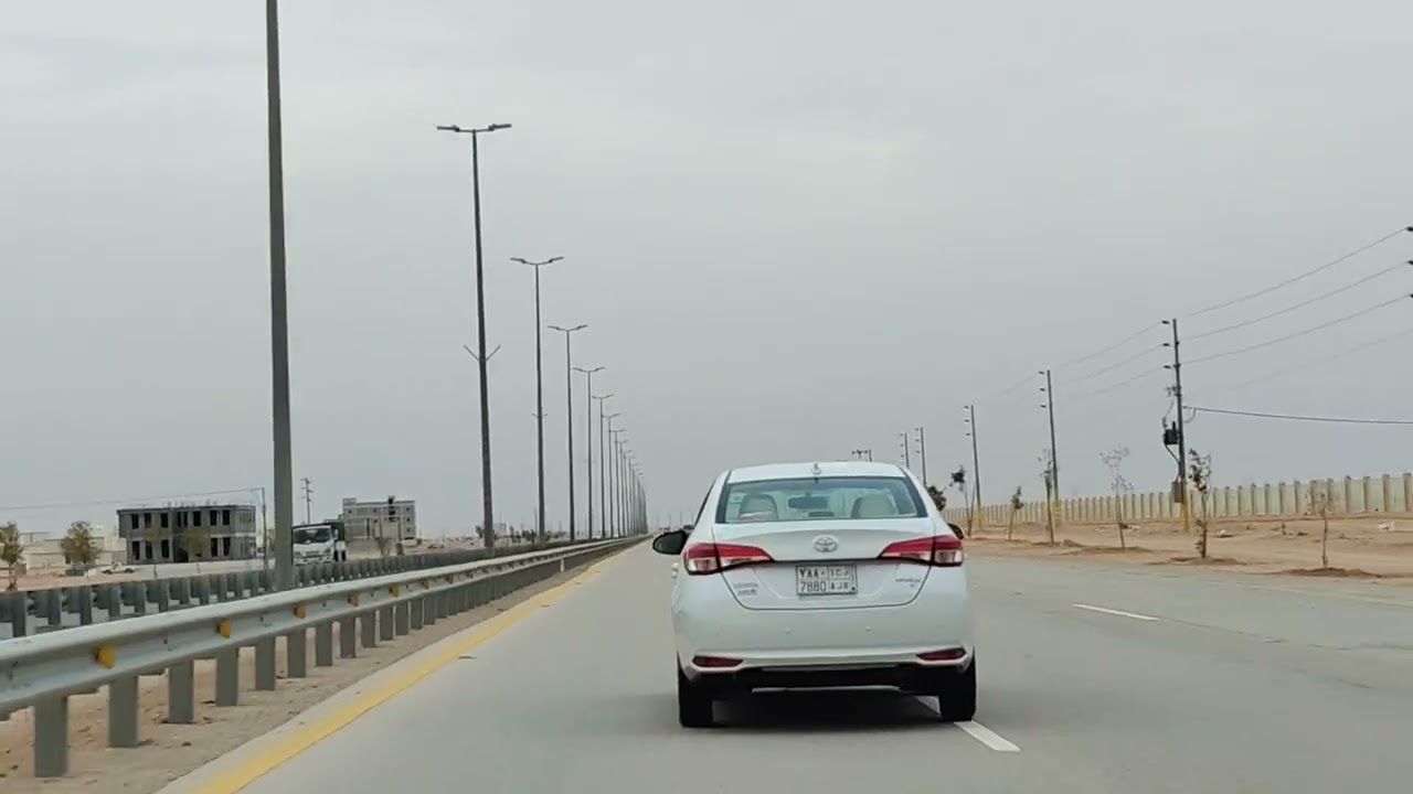 Road Trip from Al Theebiya to Hafar Al Batin , Saudi Arabia 