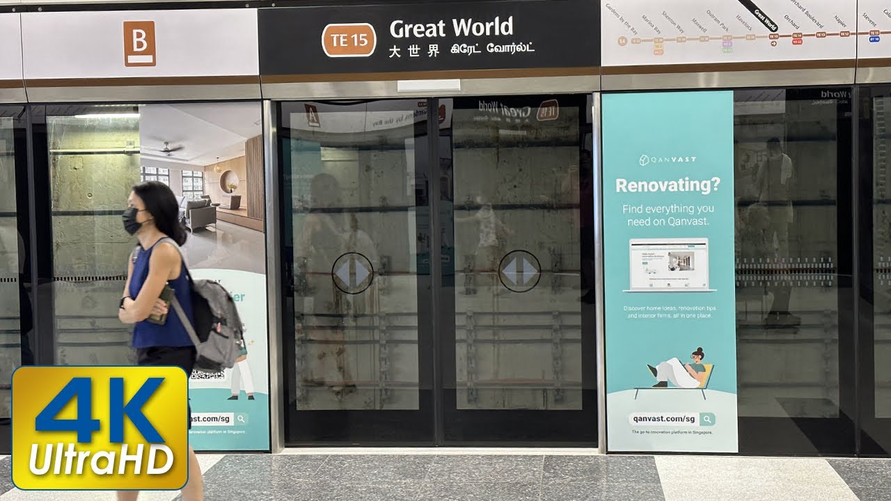 Great World MRT Station - TE15 - TEL3 Opening Event on 11 Nov 2022 | SingaporeIsland