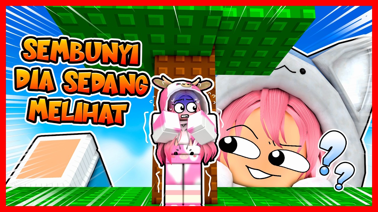 SESEORANG SEDANG MEMPERHATIKAN KITA!! HARUS CEPAT SEMBUNYI !! Roblox