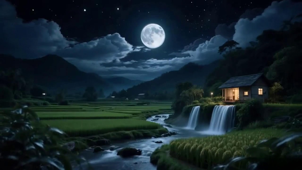 Peaceful Night 🌑Healing of Stress,Anxiety and Depressive States,Stop Overthinking,Day Relax 26