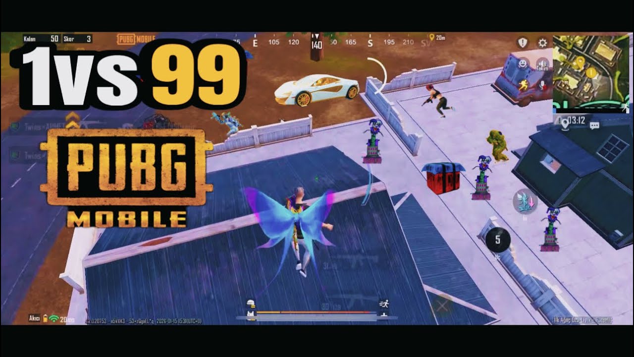 Livik de ki herkesi lobiye gönderdim😃|PUBG MOBILE 