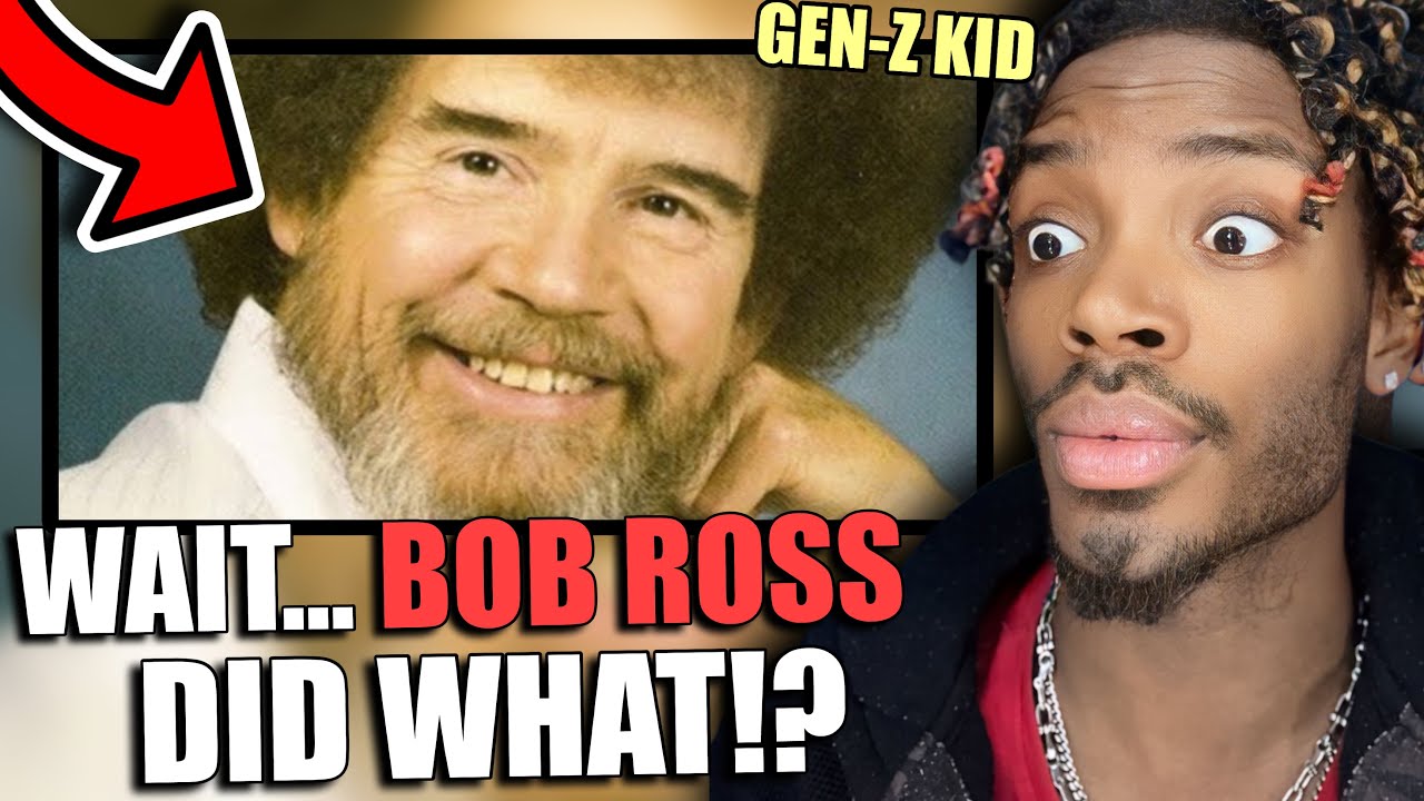 GEN Z KID Reacts To The UNTOLD TRUTH About BOB ROSS (Not Expecting That!)
