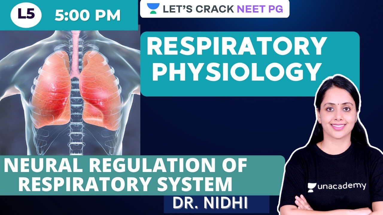 Respiratory Physiology | Neural Regulation of Respiratory System | NEET PG 2021 | Dr. Nidhi