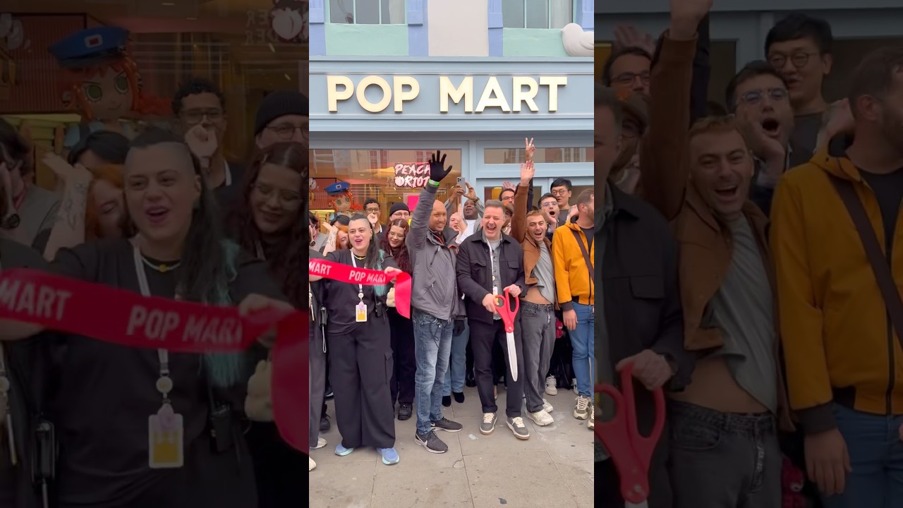 Thank you to everyone who joined us for our Camden Store Opening! 🥳 #popmart #camden #storeopening