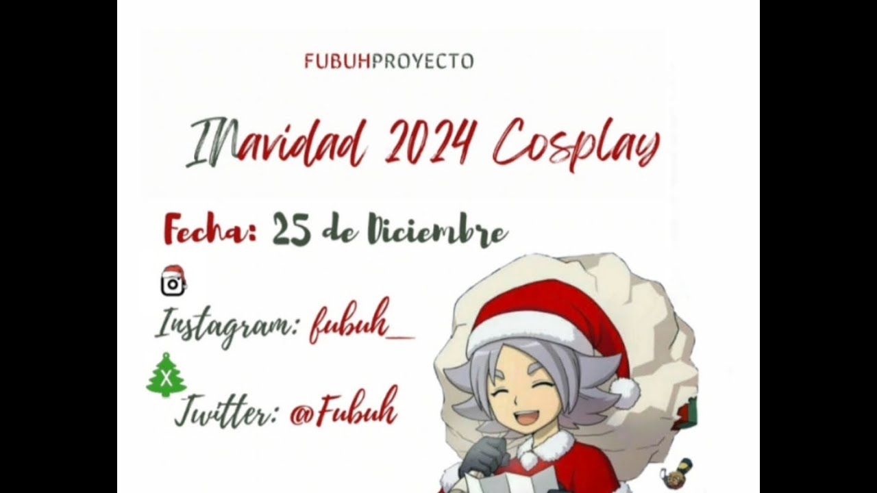 Inazuma Eleven Cosplay Christmas / Navidad (INavidad 2024 Fubuhproyecto)