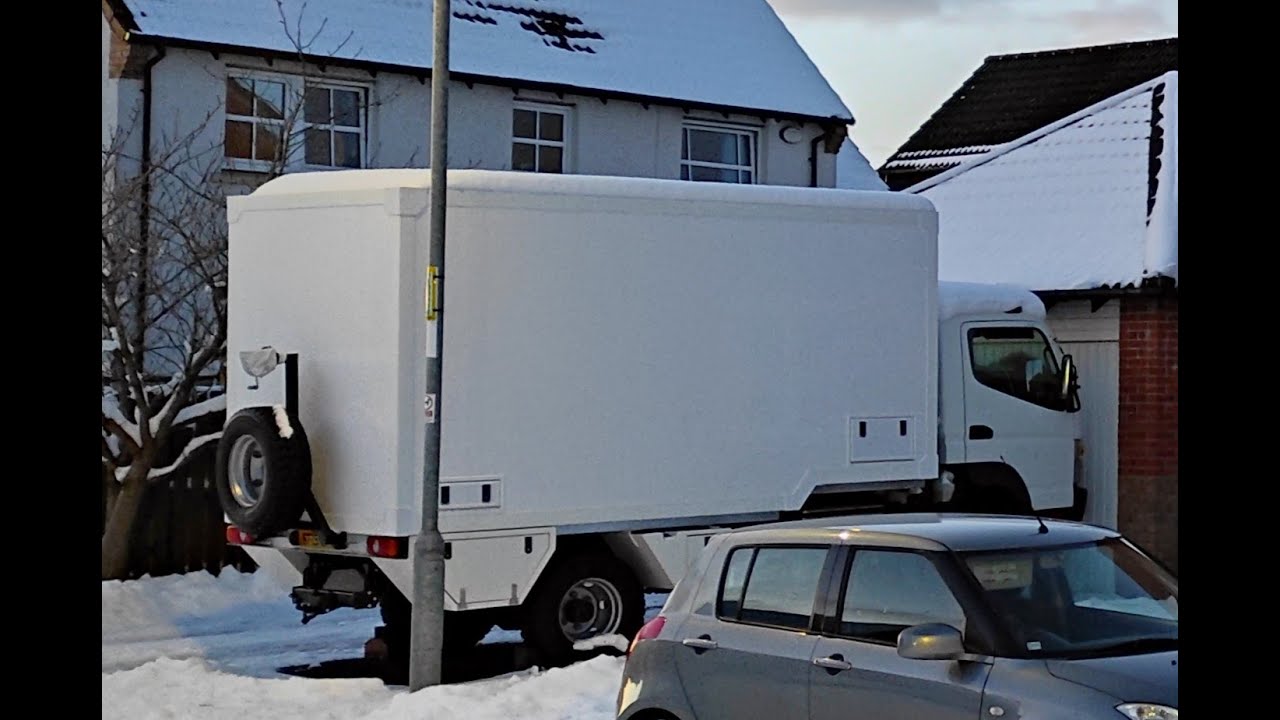 Fuso Canter 4x4 camper build - Part-2