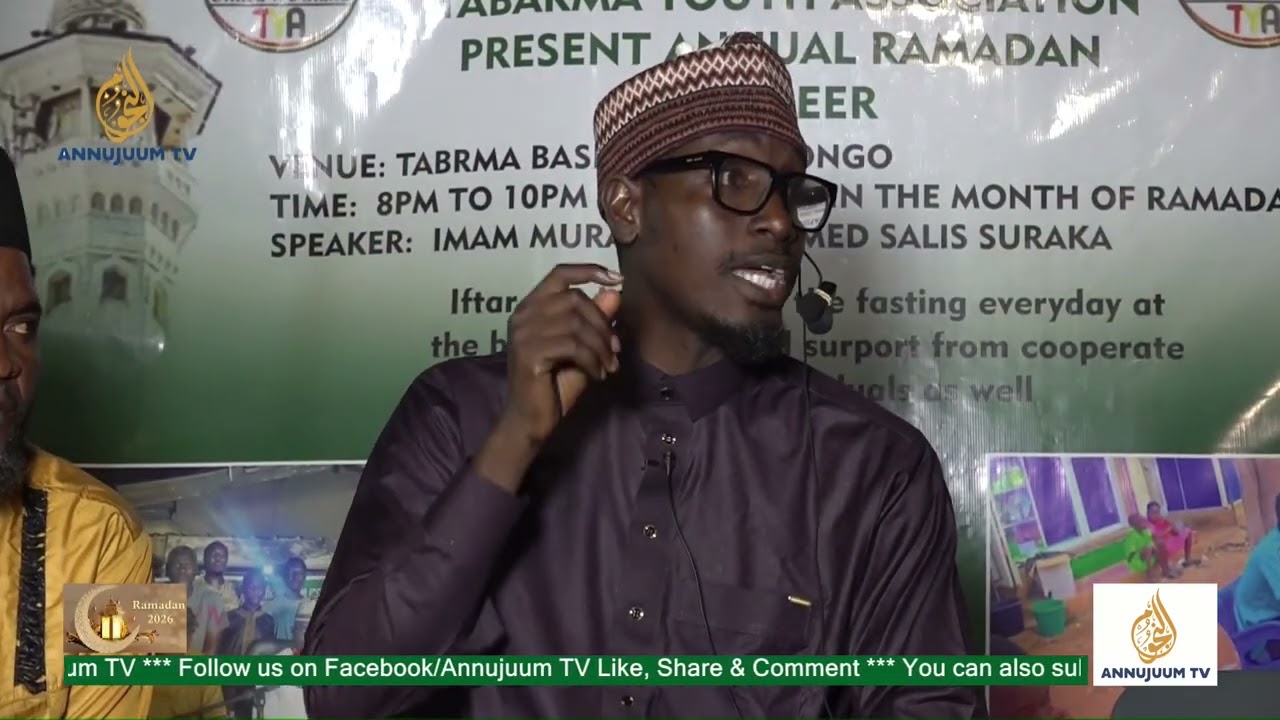 RAMADAN TAFSEER 2026 BY SHEIKH MURAD MOHAMMAD SALIS SURAQA  (DAY 2)  #AnnujuumTV #2026