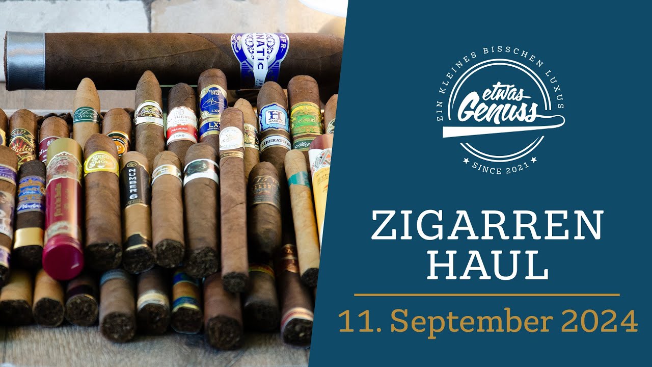 Der größte Zigarrenn Haul überhaupt - Teil 1 (Zuschauerpost) | Zigarren Haul vom 11. September 2024