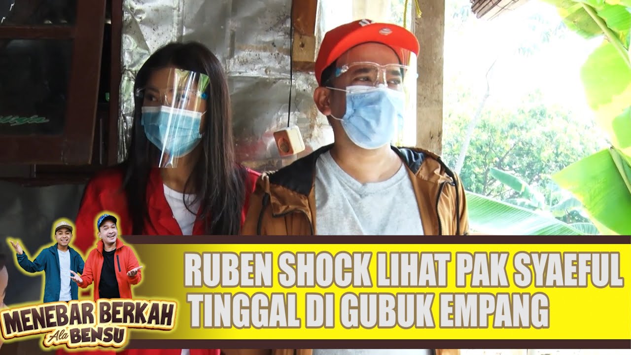 Ruben Shock Lihat Pak Syaeful Tinggal Digubuk Empang Pemancingan | MENEBAR BERKAH ALA BENSU