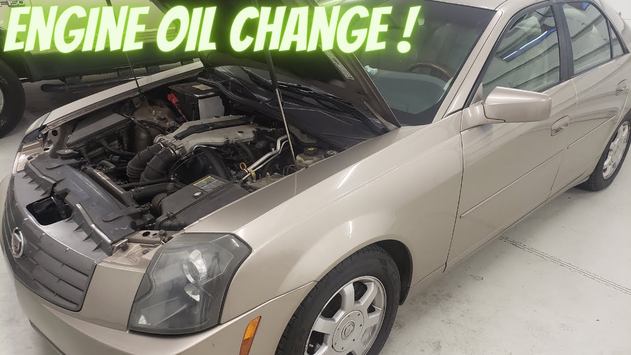 How To Change Engine Oil 03 - 07 Cadillac CTS