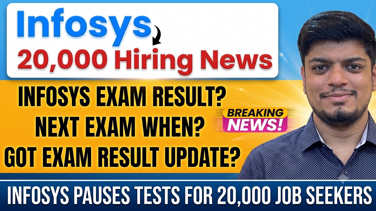 😱Infosys: важные новости о найме 20 000 человек | Infosys: результаты экзаменов 2026/2025/2024 | ...