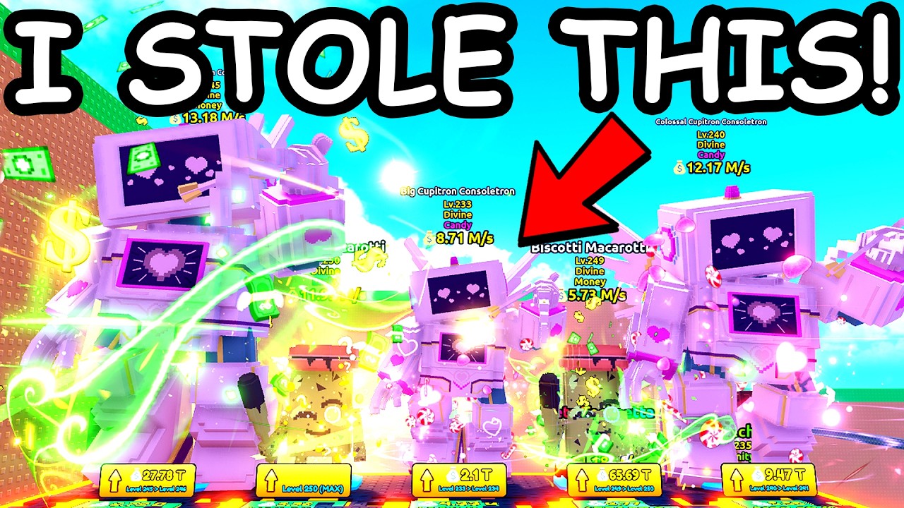 I Spent 953,862 ROBUX to STEAL RAREST Brainrots in Escape Tsunami...