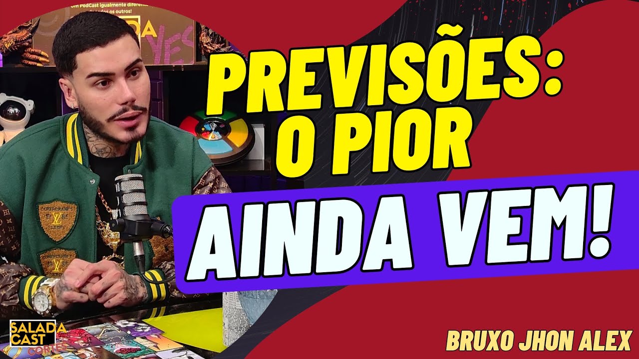 BRUXO TRAS PESSIMAS PREVISÕES PARA FIM DE ANO! - BRUXO JHON ALEX #podcast #bruxa #previsão