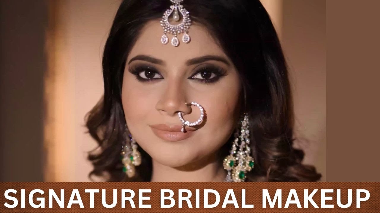 How to do SIGNATURE BRIDAL makeup @AarushiOswalMakeup |Indian Bridal Makeup in simple steps