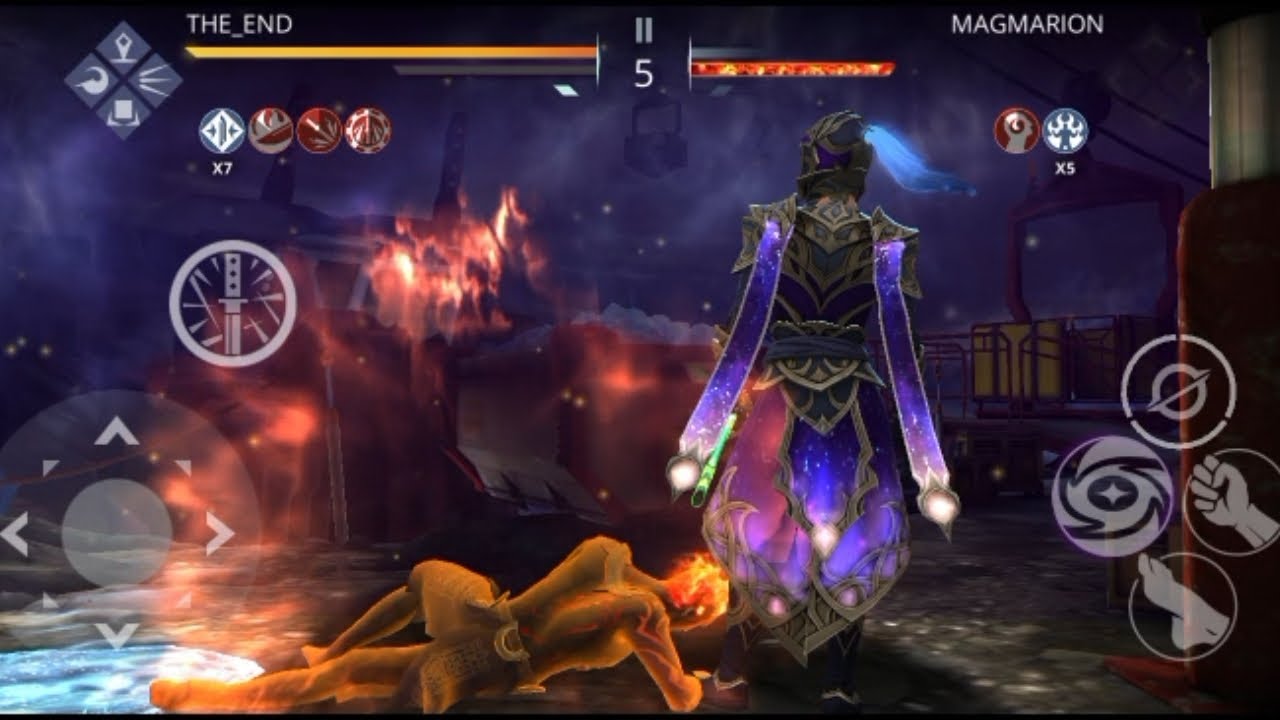 Void's Dream (lvl6) VS Magmarion lvl5 | One round K/O | 55K Health in one round #shadowfight3 