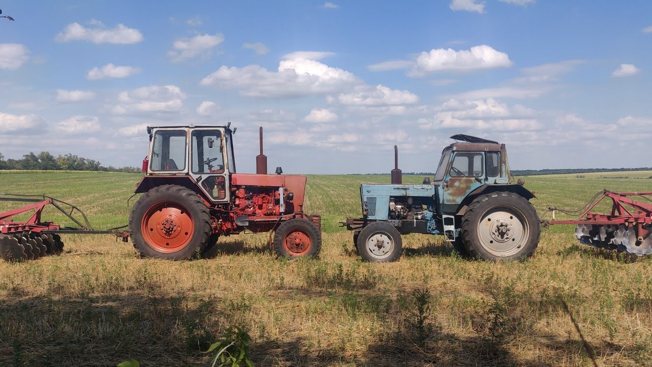 МТЗ 80 VS ЮМЗ 6. @Мажарово