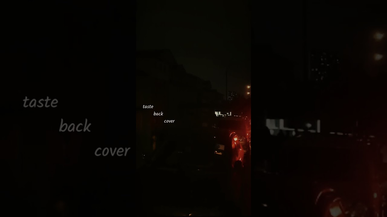Taste back - Harry Styles (Acoustic Cover)