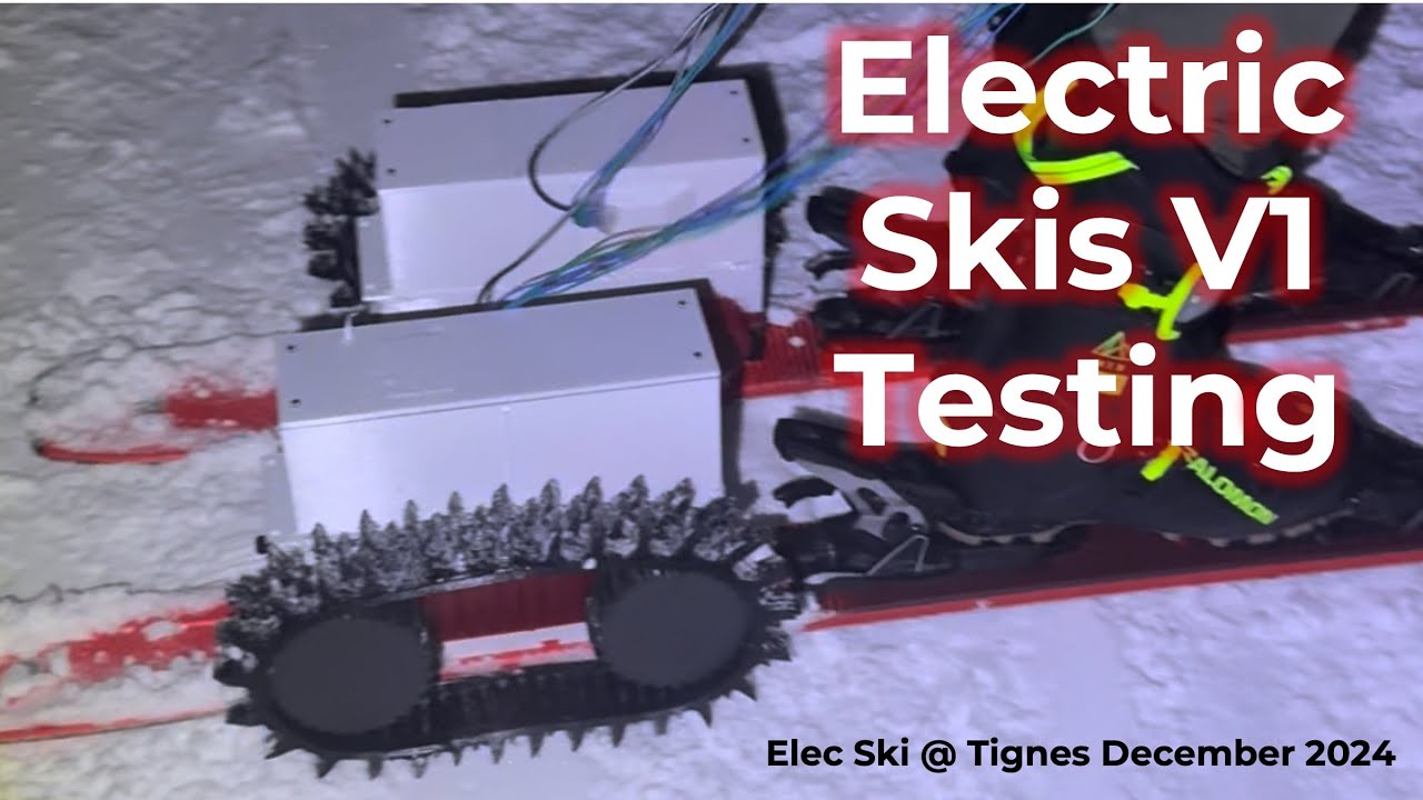 Elec Ski V1 Testing - Tignes France - December 2024