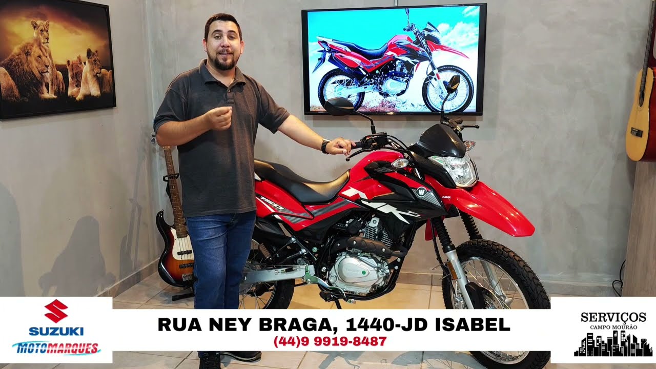 PRIMEIRAS IMPRESSÕES DA NK 150 SUZUKI HAOJUE.
