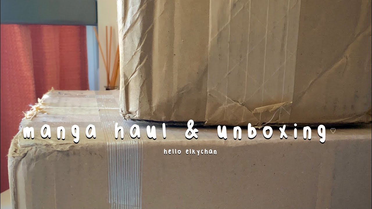 manga haul & unboxing || 40+ volumes 📚
