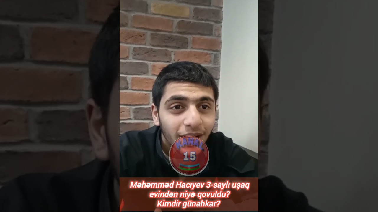 Məhəmməd Hacıyev 3-saylı uşaq evindən niyə qovuldu? kimdir günahkar?