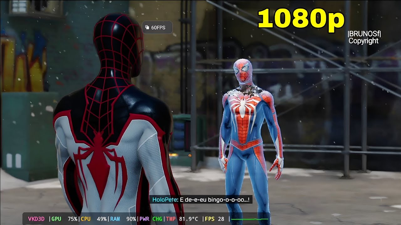 Spider-Man: Miles Morales 60 fps | Snapdragon 8 Elite | (Gamehub Frame Generation) REDMAGIC 11 AIR
