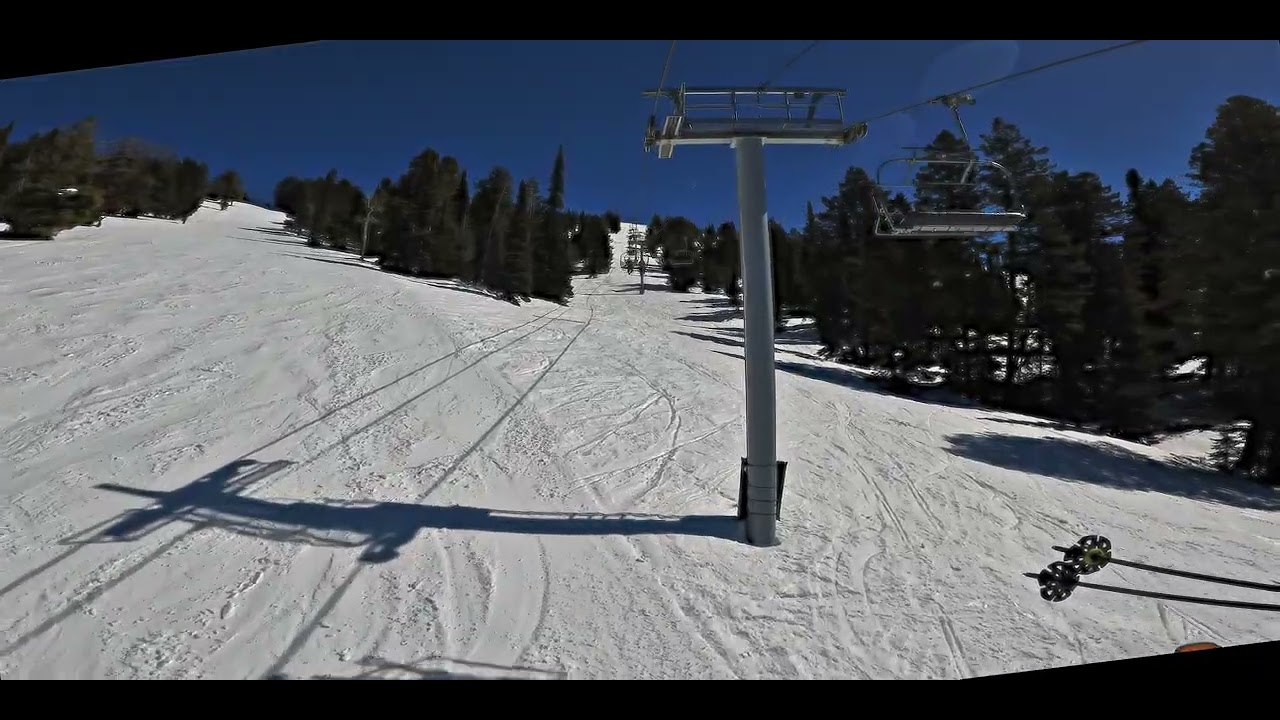 Sacajawea lift at Grand Targhee, 18 March 2024
