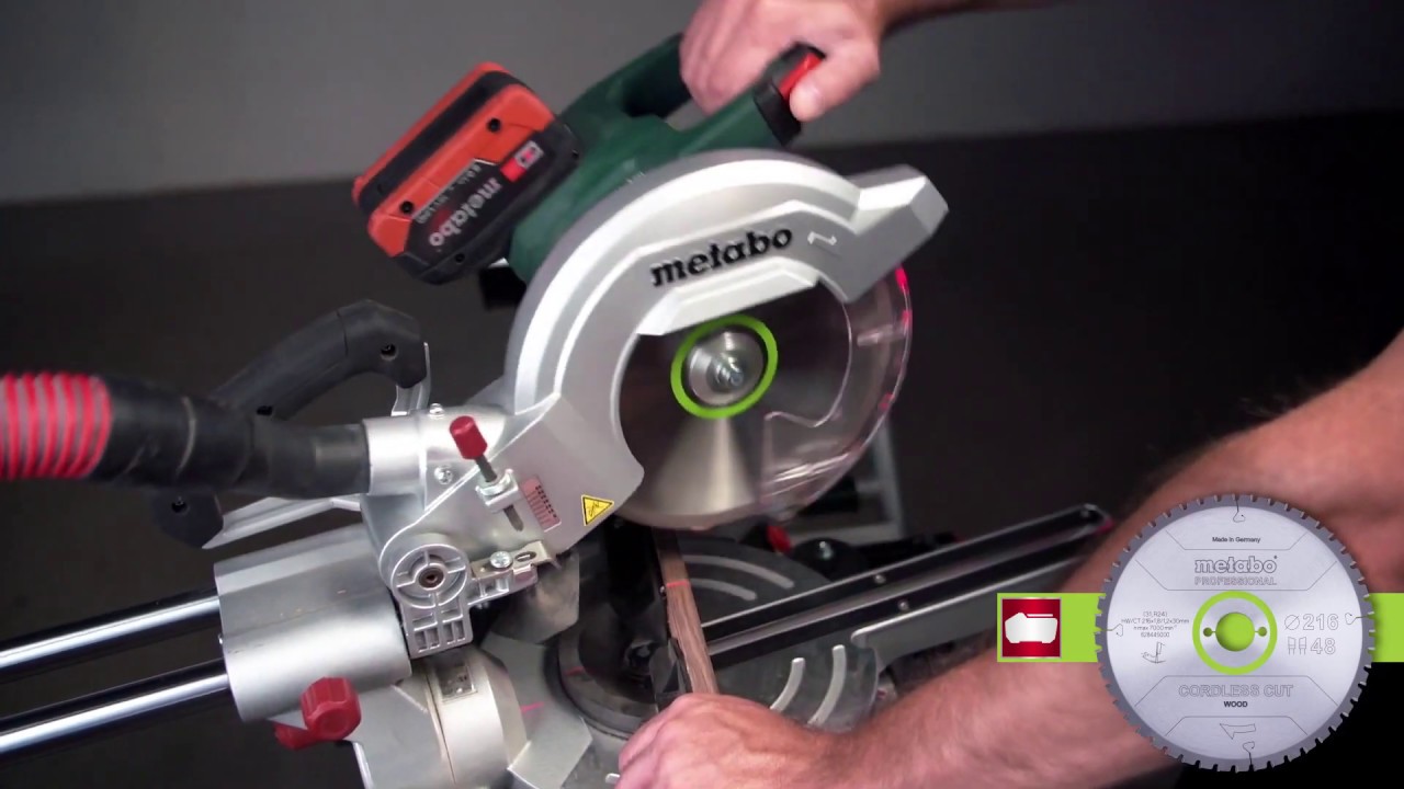 Metabo Kreiss&auml;gebl&auml;tter Cordless Cut Wood Circular Saw Blades