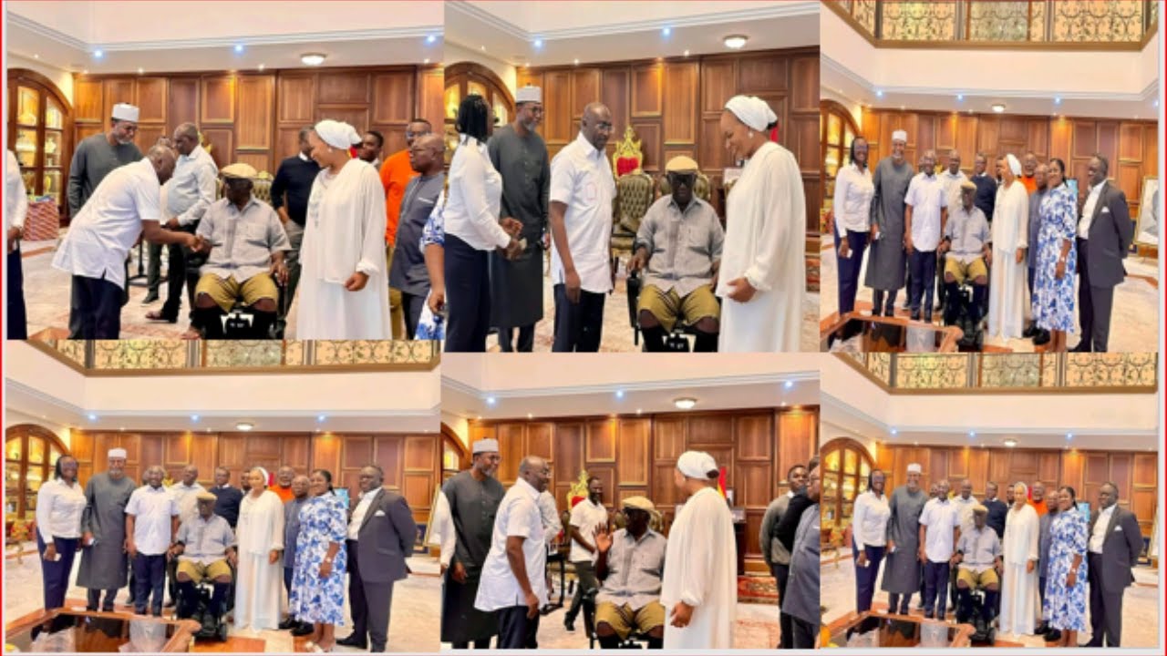 Fmr Prez J.A Kuffour Shocked As Dr. Bawumia Stormed...to Celebrate Victory...