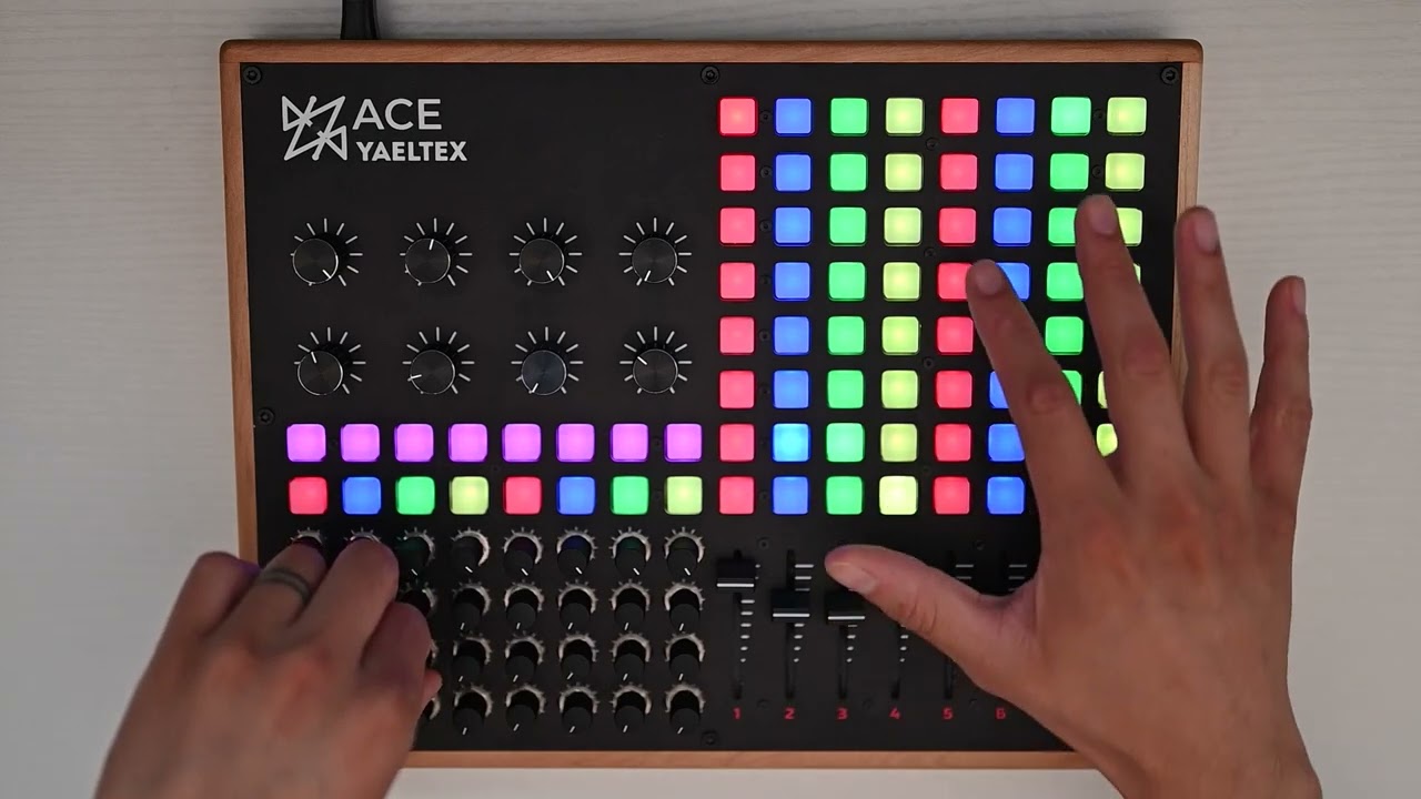 Jamming on my Yaeltex controller