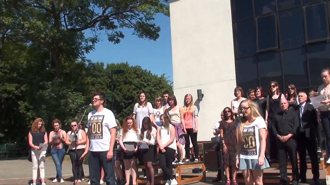 THE BIG SING 100 Years of Education - Durham Sixth Form Centre