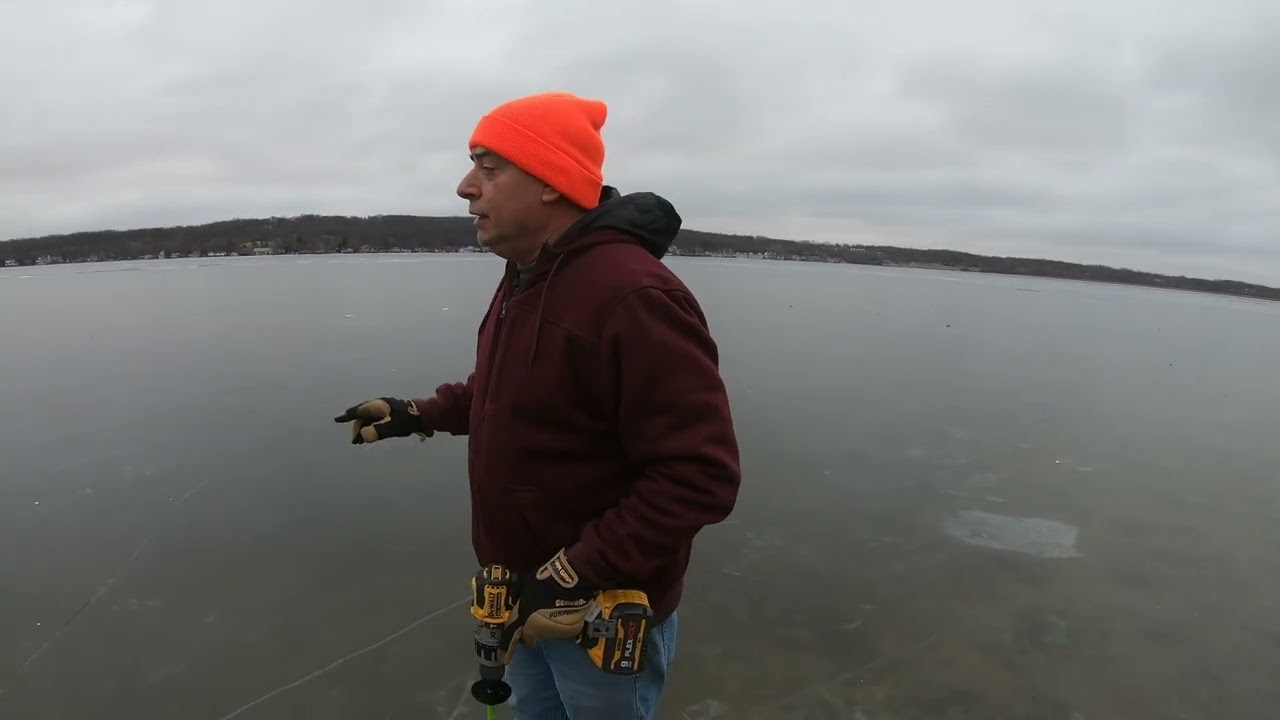Delavan and Lake Como Ice Report Jan 6th 2025
