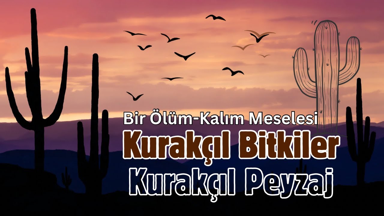 Bir Ölüm Kalım Meselesi: Kurakçıl Bitkiler ve Su Yönetimi